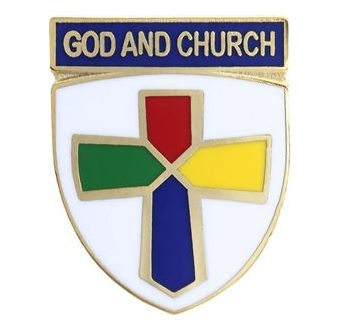 God-and-Church-pin