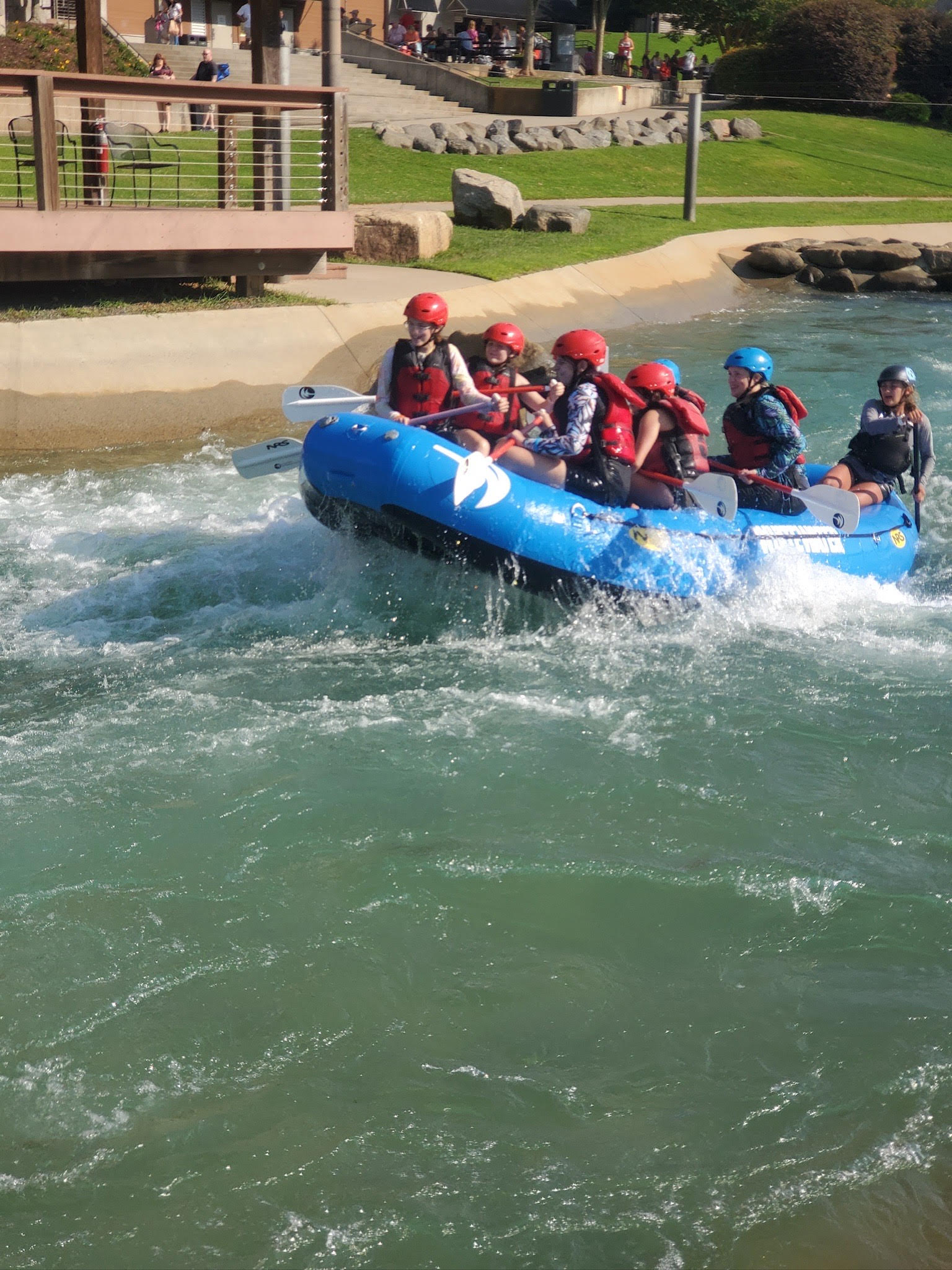 Troop 365 Girls at National Whitewater Center Aug 2023