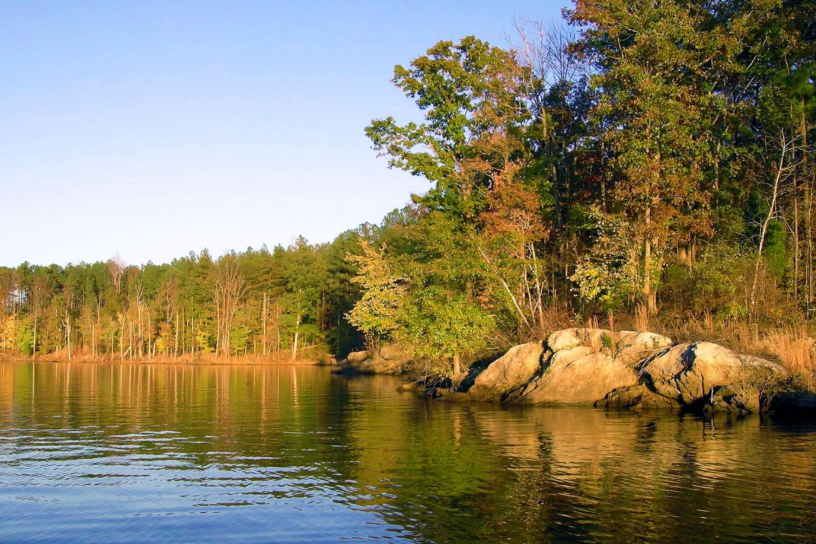 Falls Lake Hiking